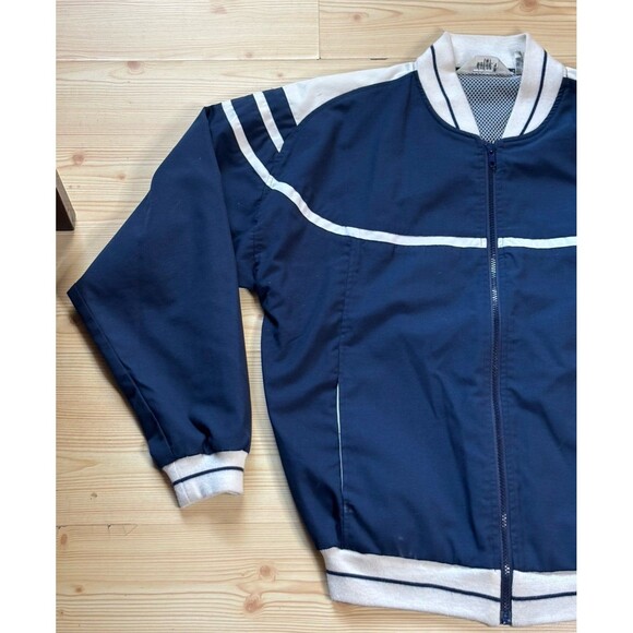 Vintage Christian Dior Monsieur Track Jacket Navy Size M Full Zip - Picture 2 of 7